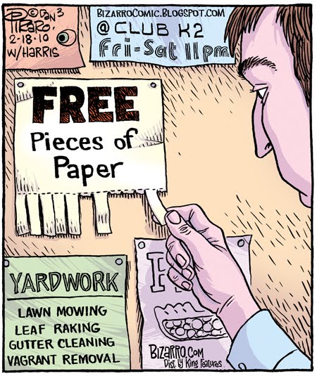 bizarro comic feb 18 2010